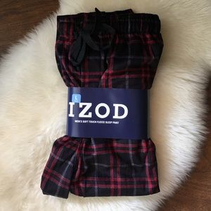 🆕 Izod plaid fleece sleep pants